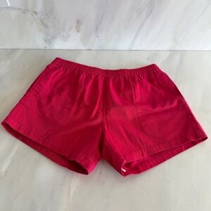 Red Gucci Shorts